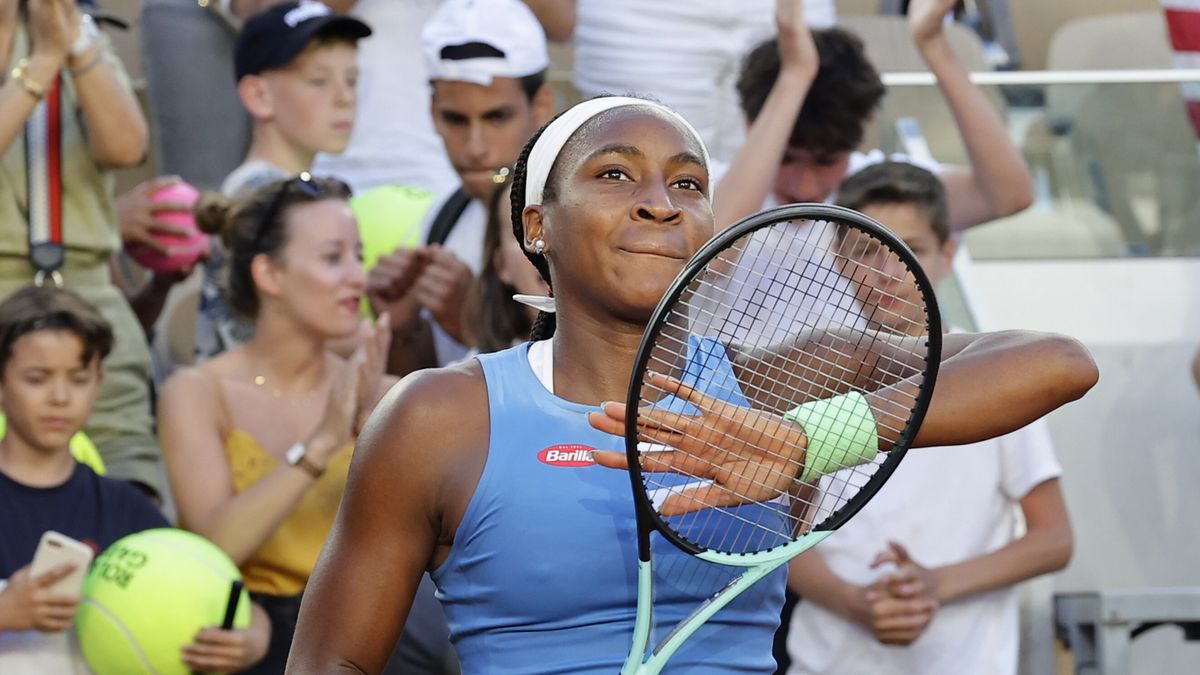 Zdjęcie okładkowe artykułu: PAP/EPA / CHRISTOPHE PETIT TESSON / Na zdjęciu: Coco Gauff