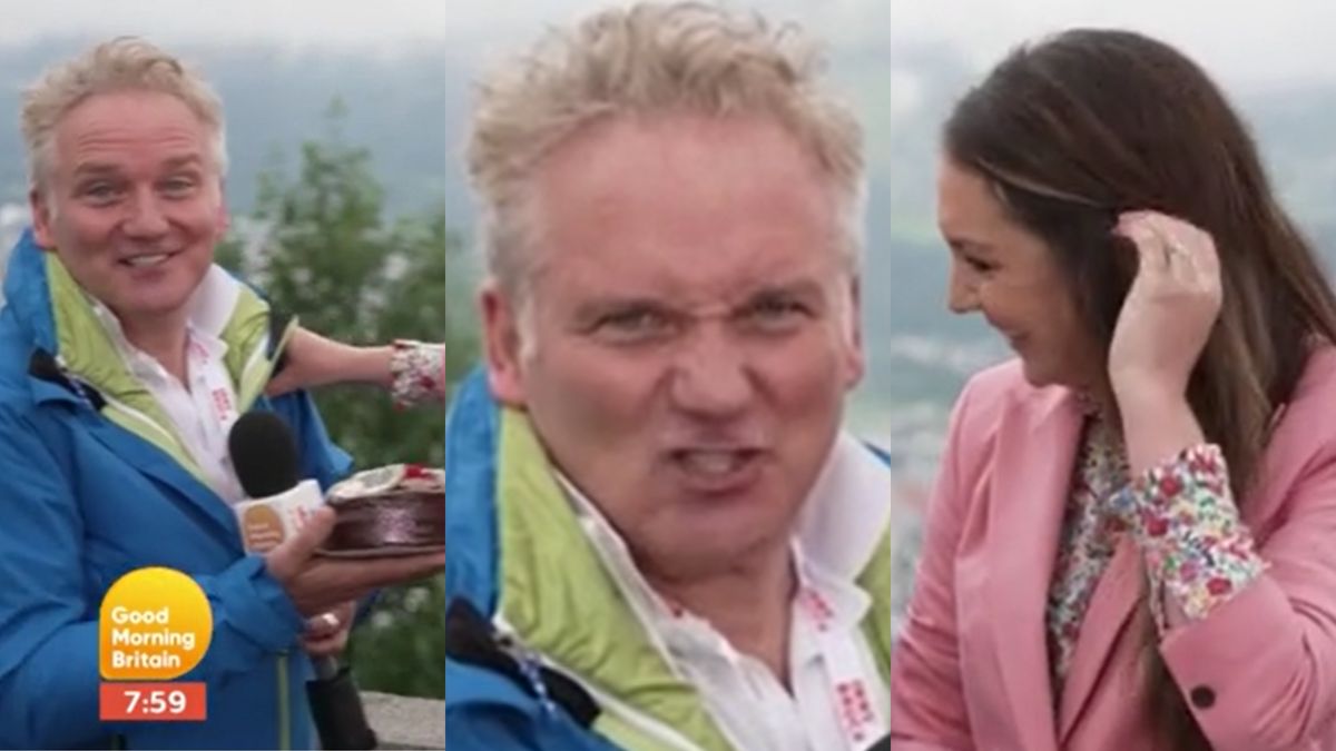 Jarosław Kret został gwiazdą brytyjskich mediów. Przedstawiono go jako "niesfornego pogodynka"... 