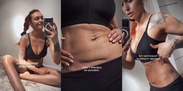 Ruda z Red Lips POKAZUJE BRZUCH 7 miesięcy po porodzie. "To ciało przeszło przez coś, na co NIE MA ZA BARDZO SŁÓW" (ZDJĘCIA)