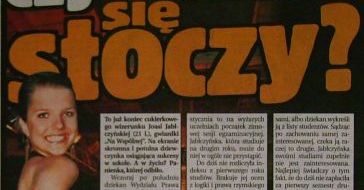 „Fakt”: Joasia Jabłczyńska się stacza