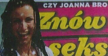 Brodzik się obnaży