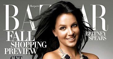 Britney nago na okładce