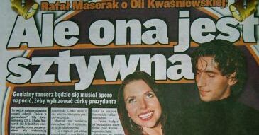 Kwaśniewska zbyt spięta