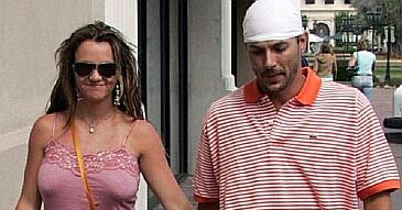 Kevin na smyczy Britney Spears