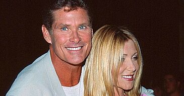 David Hasselhoff bił swoją żonę