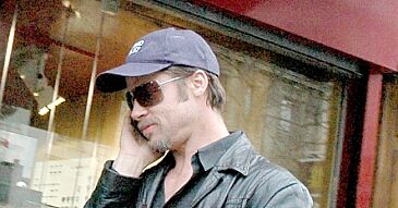 Smutny Brad Pitt