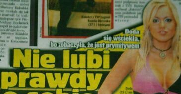 Doda nie lubi, gdy się z niej śmieją