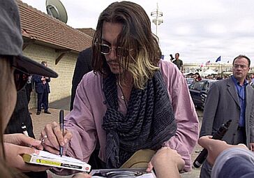 Johnny Depp najlepszy w dawaniu autografów
