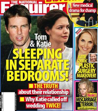 Tom i Katie nie śpią razem!