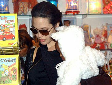 Angelina Jolie i stresy nowej mamy