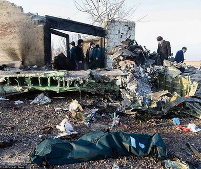 Katastrofa samolotu w Iranie.