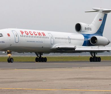 Rosyjski samolot Tu-154