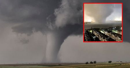 Tornado w Chinach porwało mężczyznę z 12. piętra. Razem z meblami i oknem