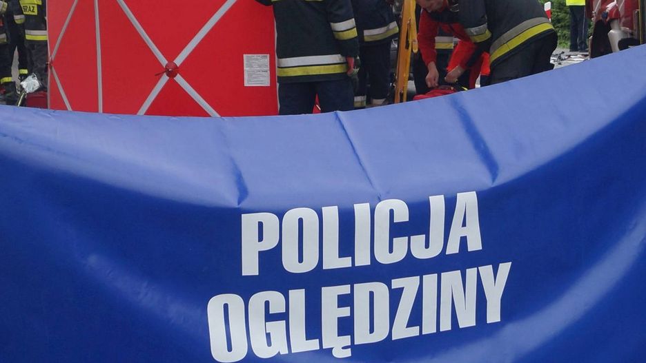 Oględziny policji. Zdjęcie ilustracyjne