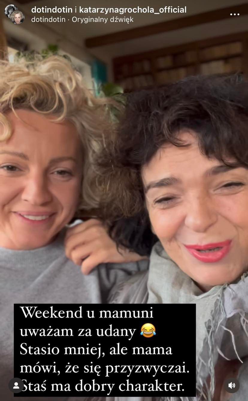 Dorota Szelągowska i Katarzyna Grochola