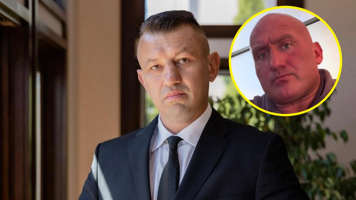 Na dużym zdjęciu Tomasz Adamek, na małym Marcin Najman