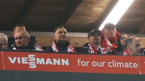Andrzej Duda szczęśliwy po inauguracji PŚ w Wiśle: "Pan Dawid wytrzymał"