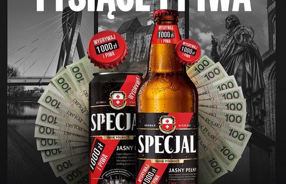 Specjal z loterią i kampanią „Codziennie wygrywaj tysiące i piwa”