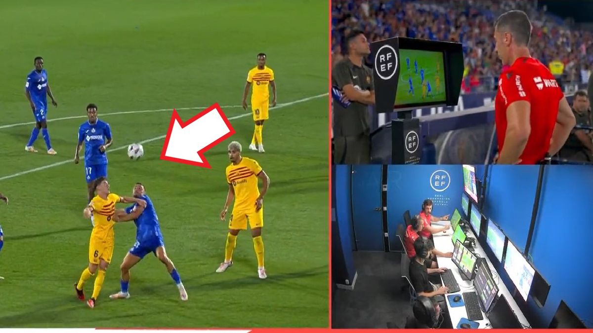 Eleven Sports / Kontrowersja w meczu La Liga Getafe - FC Barcelona