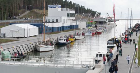 Przekop Mierzei Wiślanej. W tym miejscu miałoby powstać nowe przejście graniczne