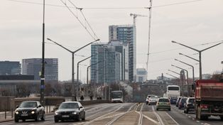 Poznań: Kierowcy skarżą się na zwężenie mostu Królowej Jadwigi