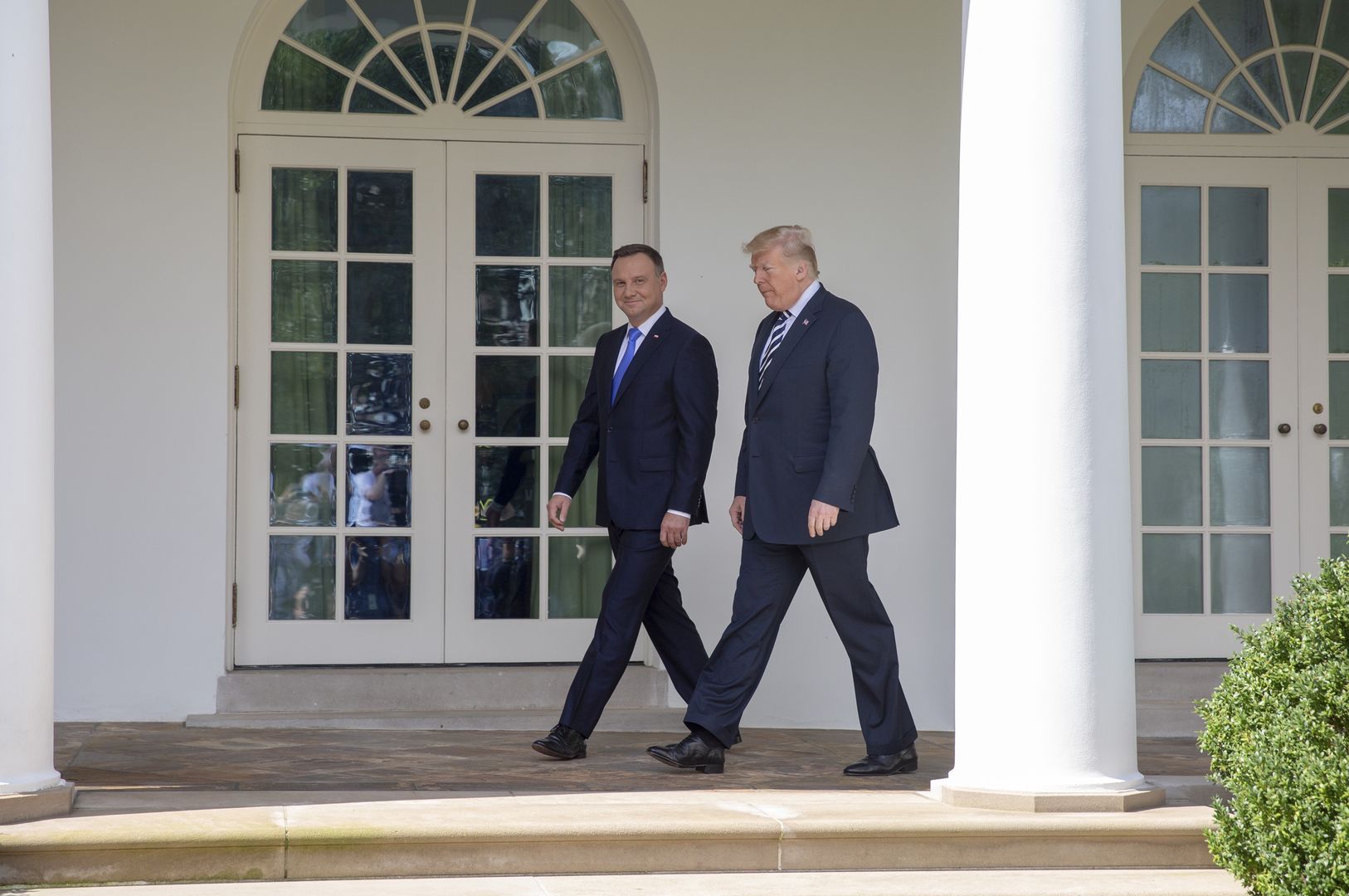 Konferencja w Białym Domu. Andrzej Duda i Donald Trump odpowiedzą na pytania