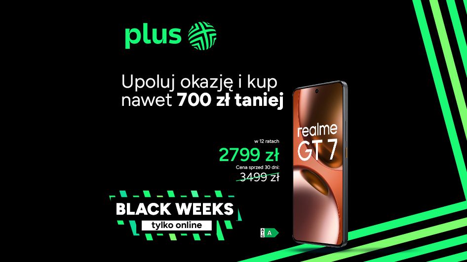 Black Weeks w Plusie