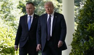 Sondaż IBRiS: Polacy oceniają spotkanie Duda-Trump