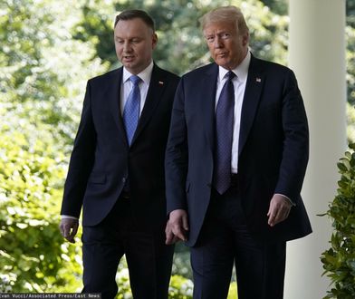 Sondaż IBRiS: Polacy oceniają spotkanie Duda-Trump