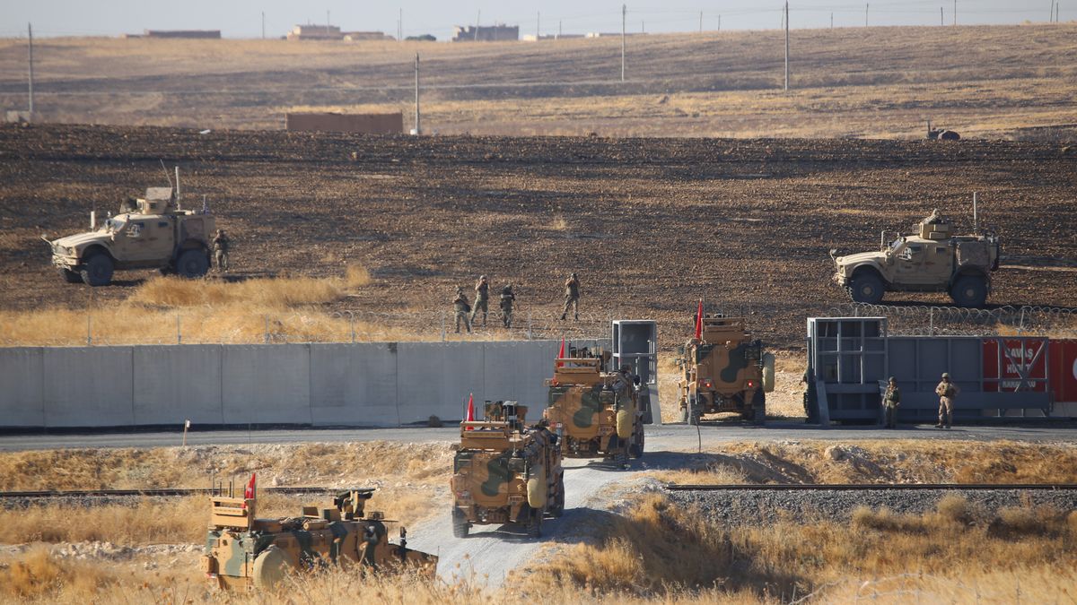 Amerykańskie wojska opuszczają Syrię — zdjęcia ilustracyjne