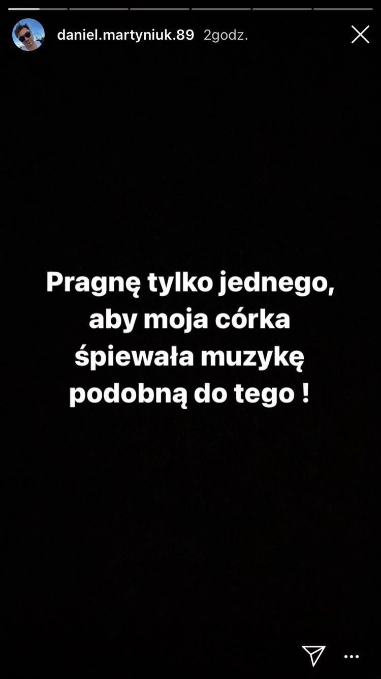 Daniel Martyniuk planuje córce przyszłość