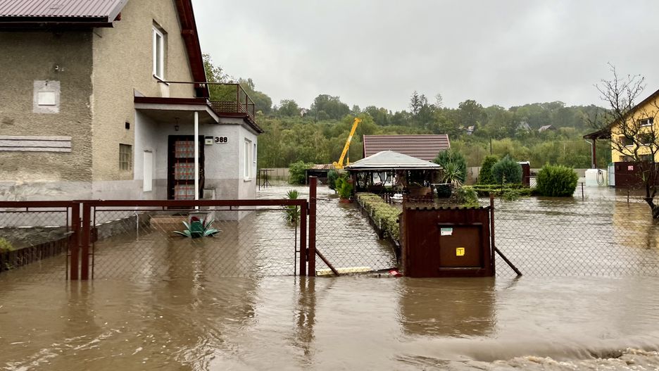 Powódź w Austrii, Polsce i Czechach. 