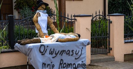 Równopole zachwyca dożynkowymi dekoracjami. Cała wieś wygląda wyjątkowo
