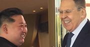 Sergiej Ławrow przywitał się z Kim Dzong Unem. Padły nietypowe słowa