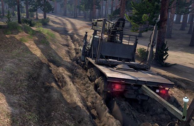 Co ja gram: Spintires - wielkie ciężarówki w głębokim błocie