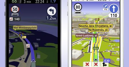 AutoMapa 5 dla iOS wyraźnie przyspiesza