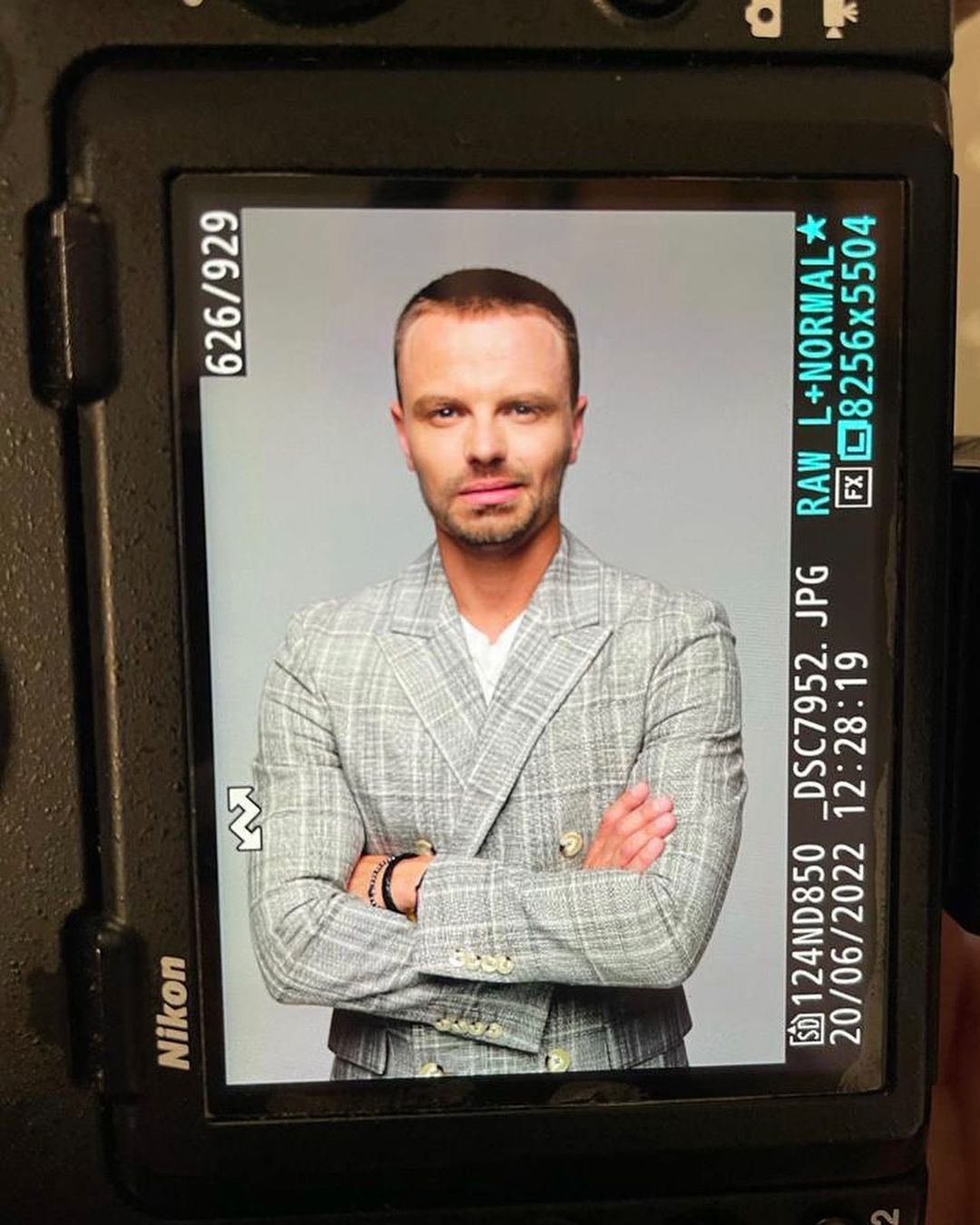 Marcin Hakiel jako model