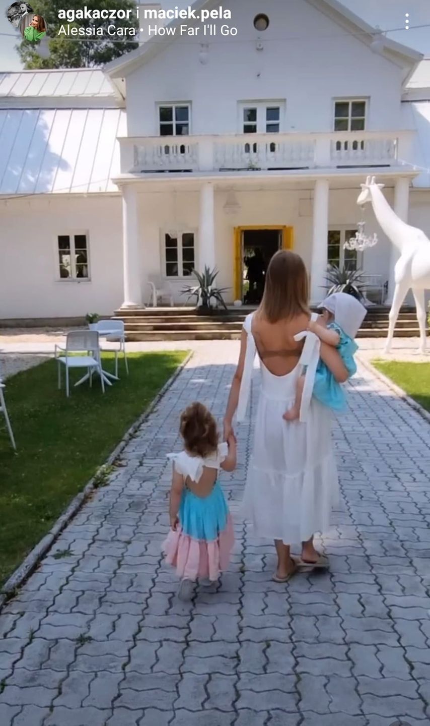 3. urodziny córki Agnieszki Kaczorowskiej