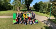 Posprzątali park przy Ceglanej