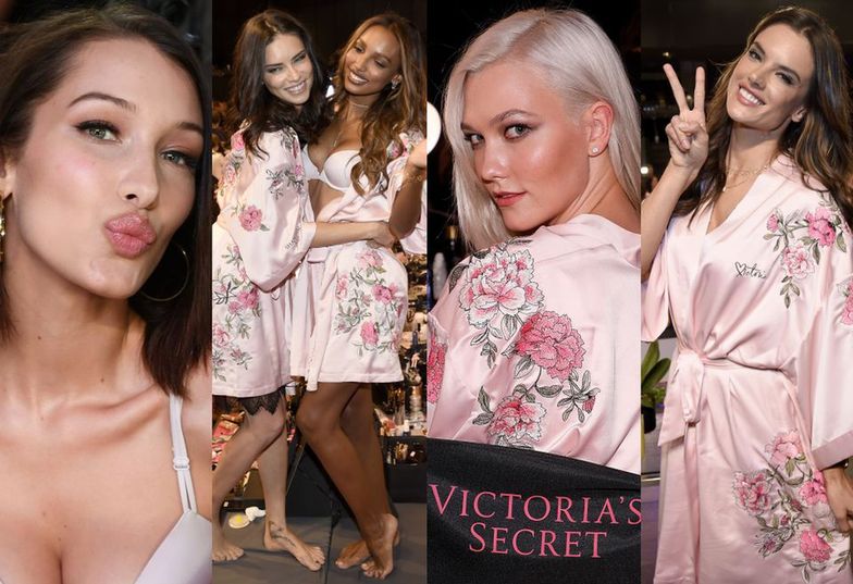 Modelki Victoria's Secret szykują się do pokazu