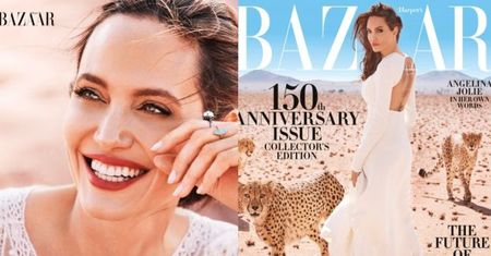 Angelina Jolie na nowej okładce