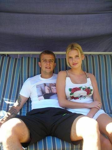 Dominika Grosicka i Kamil Grosicki