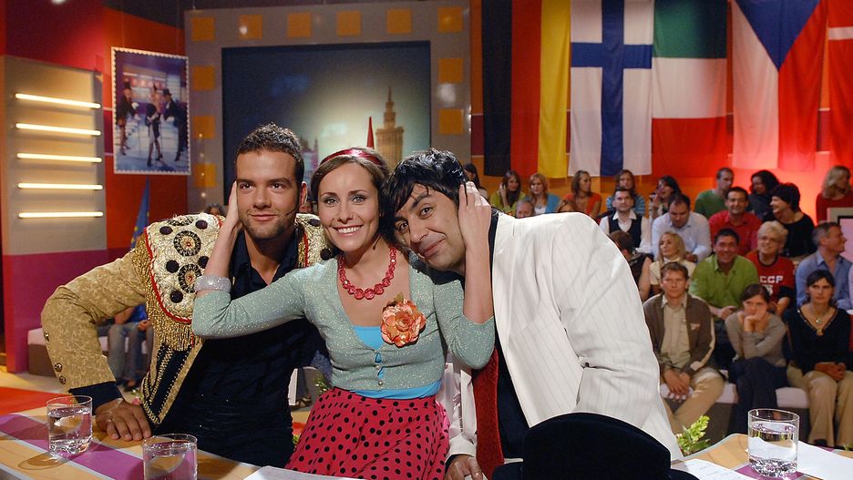 scena z: Conrado Moreno, Elizabeth Duda, Paolo Cozza
SK: , 
fot. Gr�bczewski/AKPASetny odcinek programu "Europa da si� lubi�"