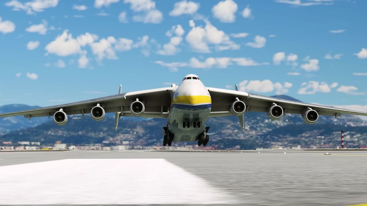 AN-225 "Mrija" w Microsoft Flight Simulator