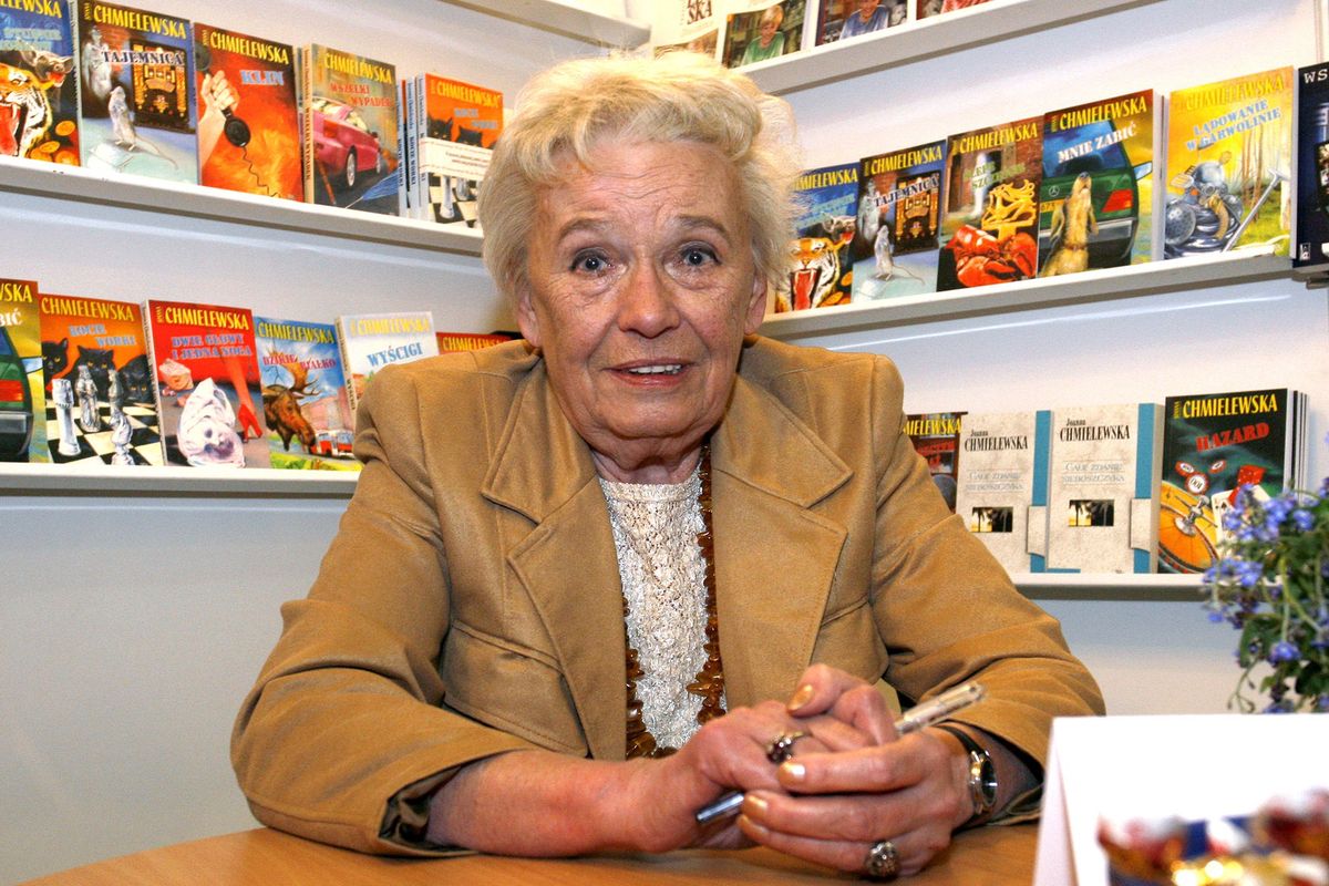 Joanna Chmielewska (właściwie Irena Barbara Kuhn) w 2007 r.