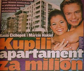 Cichopek i Hakiel kupili mieszkanie