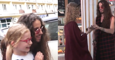 Michał Szpak oblegany przez fanów pod TVN-em
