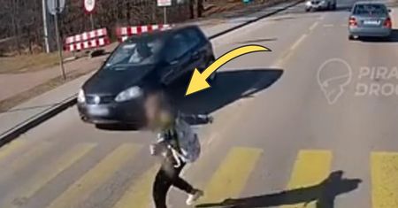 Dziecko wbiegło na pasy. Ostatnia sekunda. Internauci podzieleni