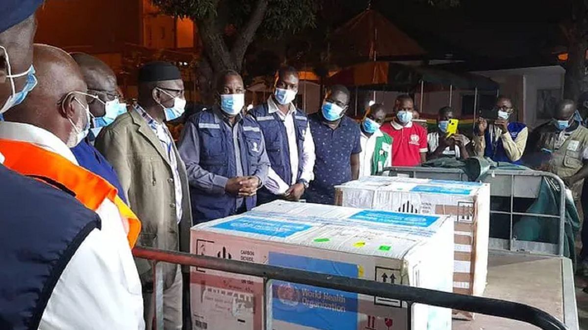 transport szczepionek przeciwko eboli