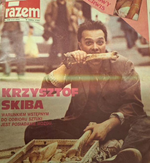 Krzysztof Skiba w młodości